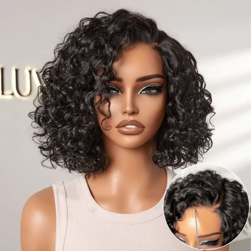 Water Wave Bob – Lace HD Blonde & Ombré