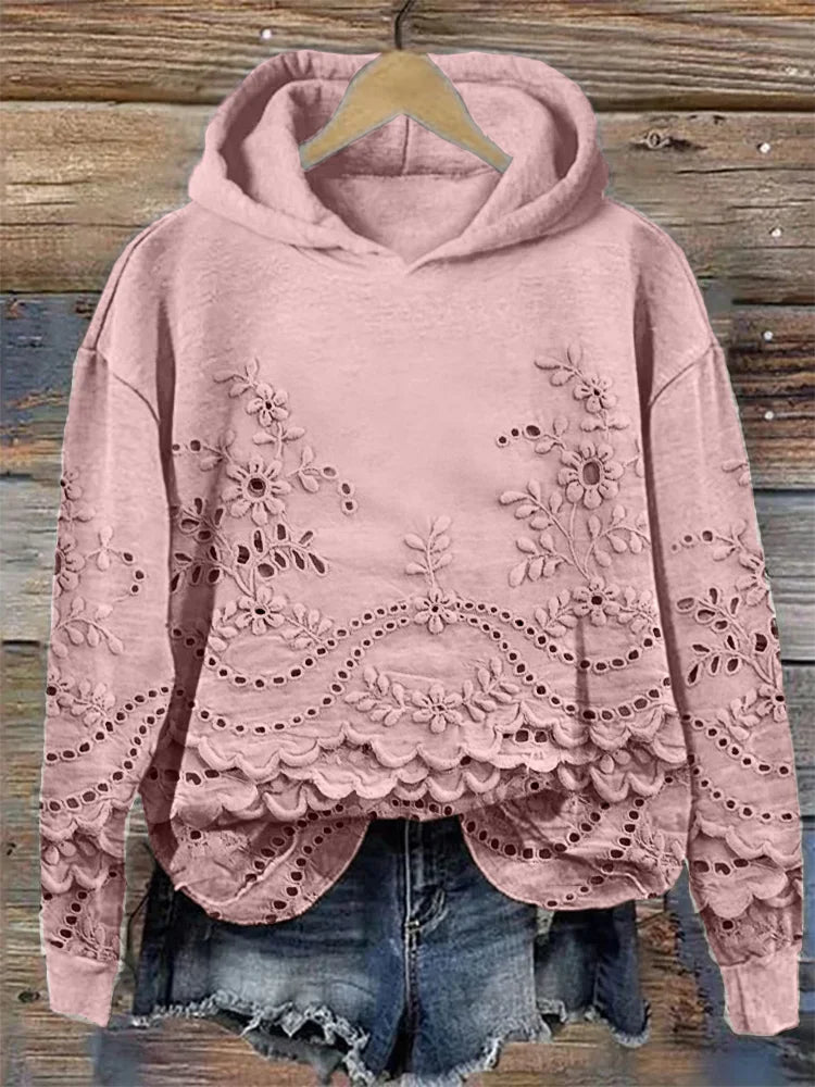Sweat à capuche Rosa