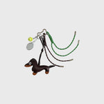 Tennis Dachsy Charm