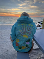 Sweat à capuche Sunset Surf