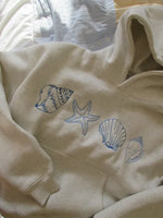 Sweat à capuche Seashell Serenity